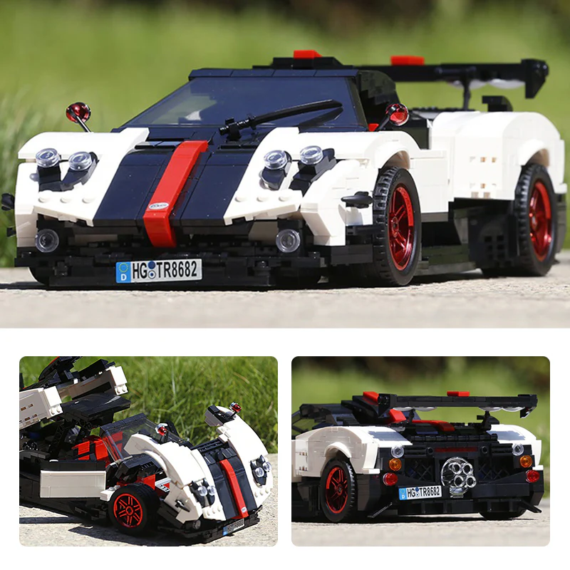 Mould King 13105 The Pagani Speed Racing Car - YWOBB