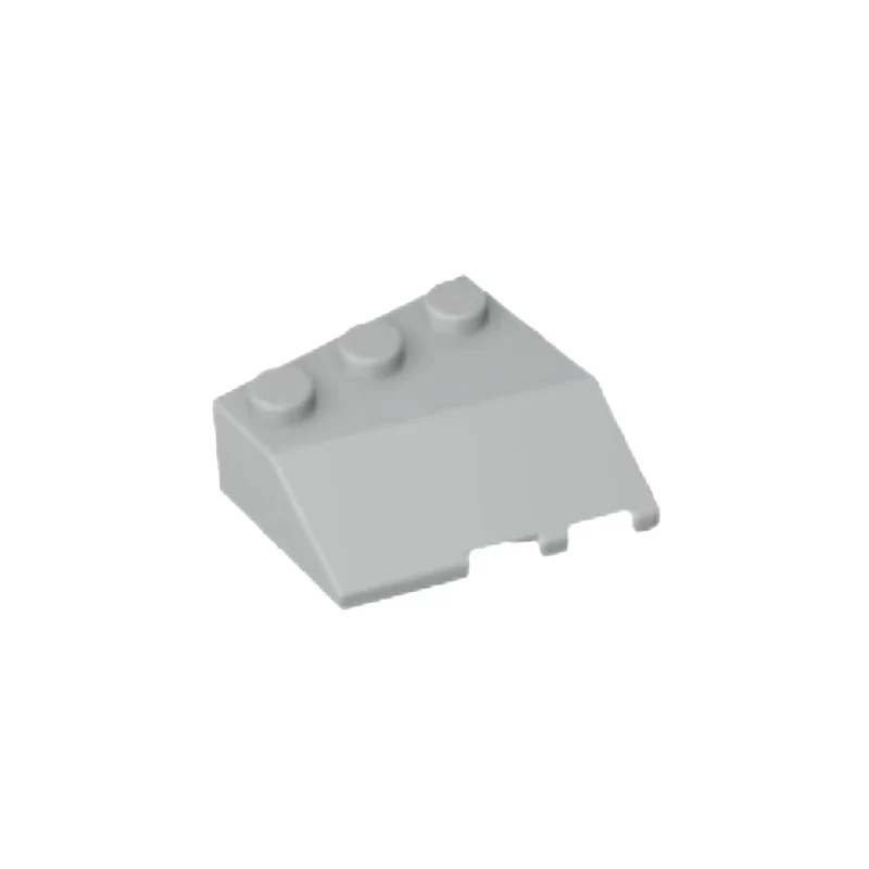 GOBRICKS GDS-90044 Wedge 3 x 3 Sloped Left - YWOBB