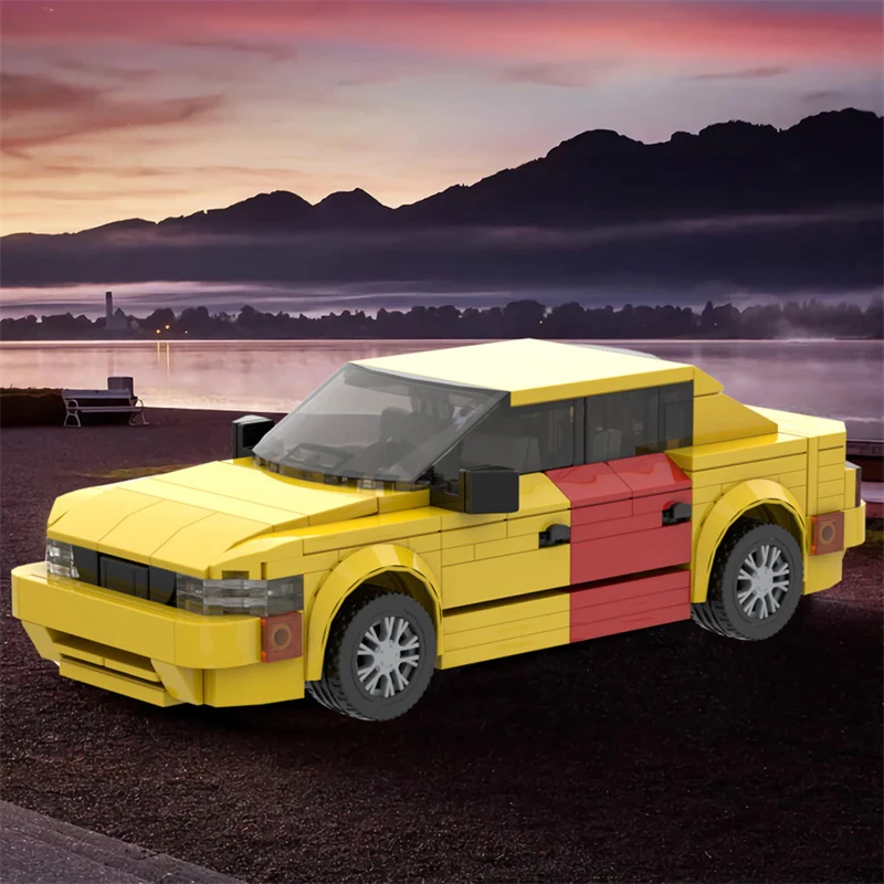 GOBRICKS MOC A1271 Stylish Lawyer -1988 Suzuki Esteem - YWOBB