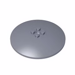 GOBRICKS GDS-1189 Dish 8 x 8 Inverted - Solid Studs - YWOBB