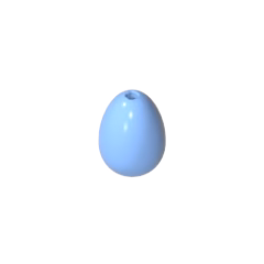 GOBRICKS GDS-90071 Egg with Small Pin Hole - YWOBB