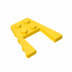 GOBRICKS GDS-726  Plate 4 x 4 - YWOBB