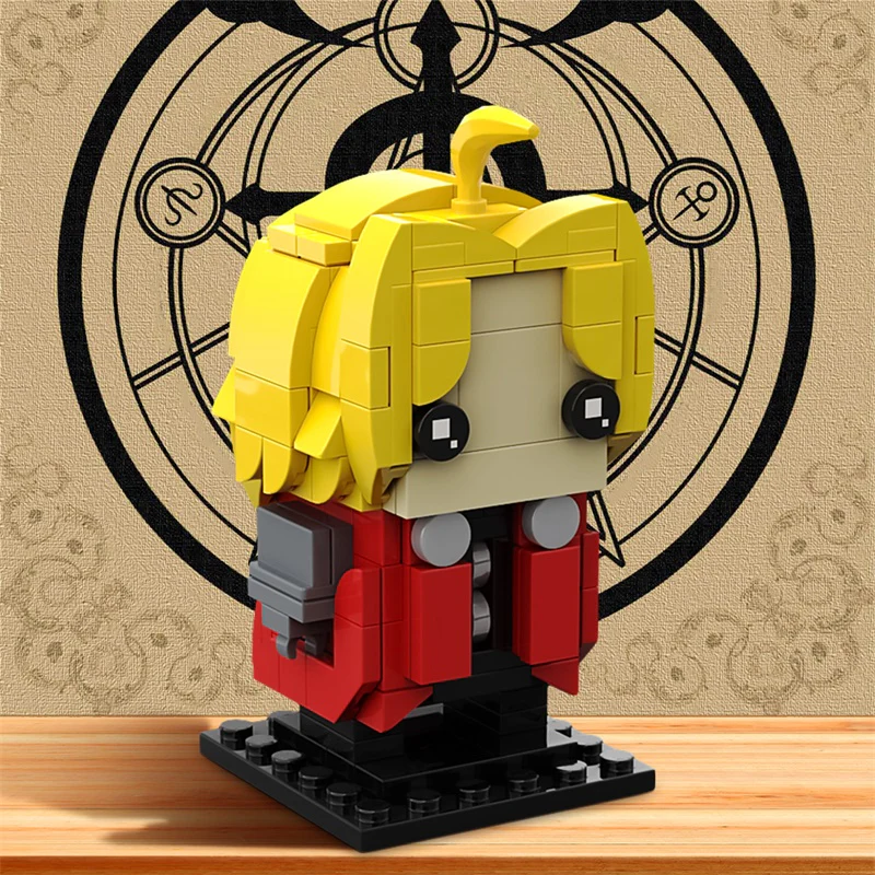 GOBRICKS MOC 162364 Fullmetal Alchemist: Edward