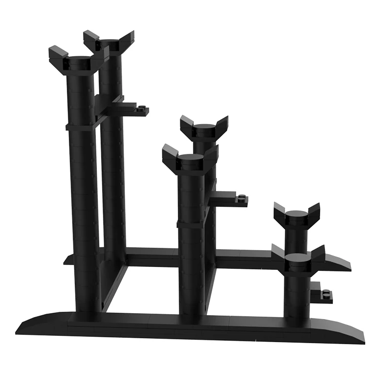 GOBRICKS MOC 126147 Lightsaber stand 3 - YWOBB