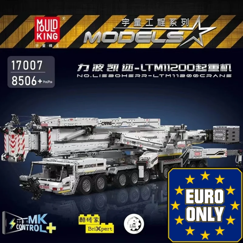 Mould King 17007 RC Liebherr LTM 11200 OVP EU Warehouse Version - YWOBB