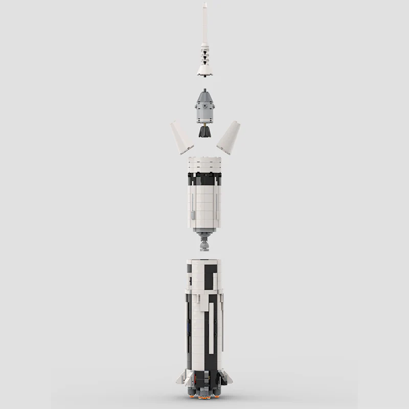 MOC 68390 21309 - Saturn IB - YWOBB