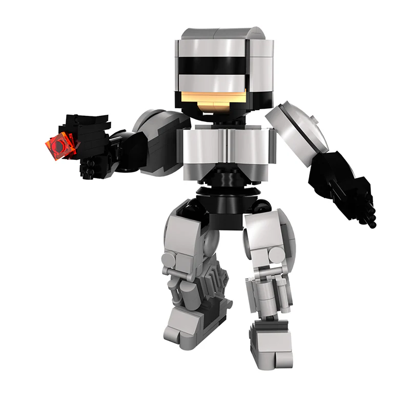 GOBRICKS MOC A0456 RoboCop Figure - YWOBB