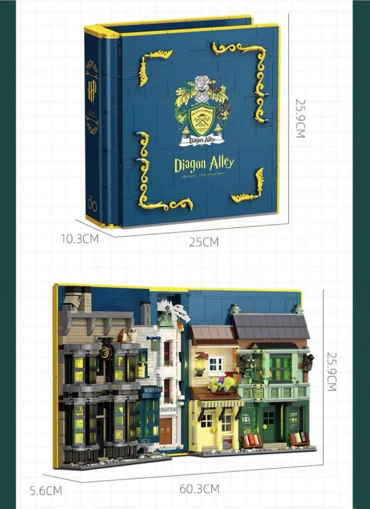 STAR JJ9058 Harry Potter Diagon Alley Books - YWOBB