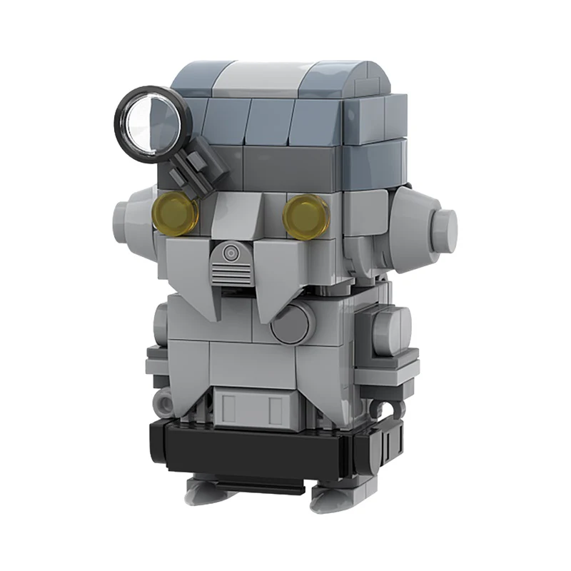 GOBRICKS MOC 157449 Professor Huyang Brickheadz - YWOBB