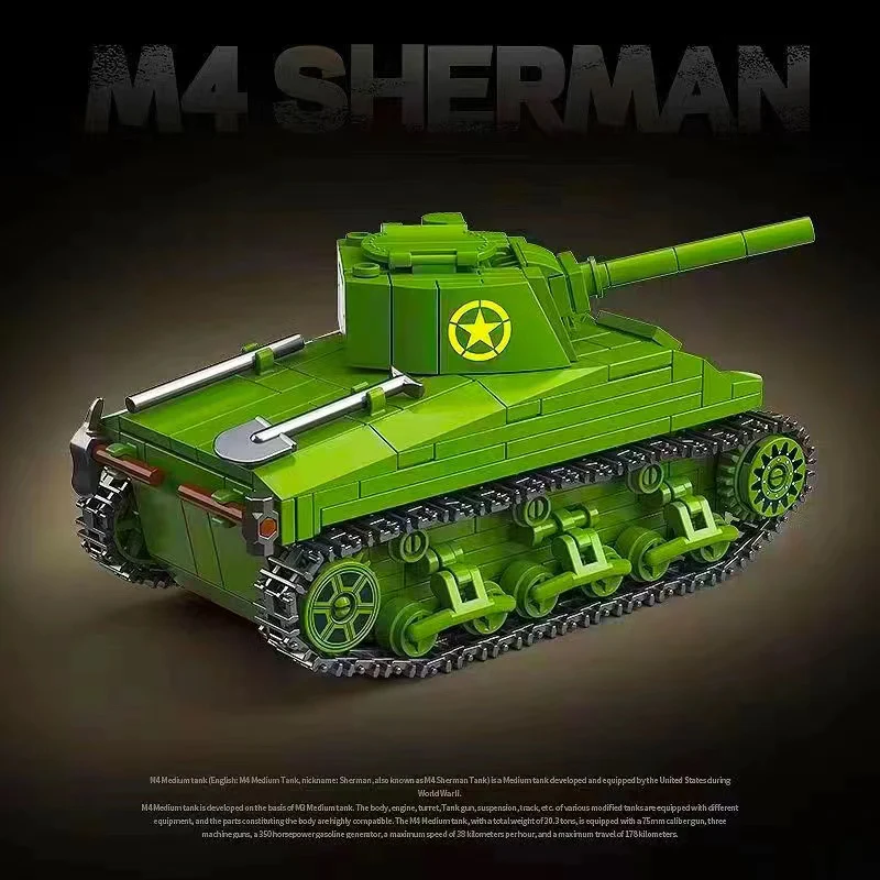 Quan Guan 100272 WWII M4 Sherman - YWOBB