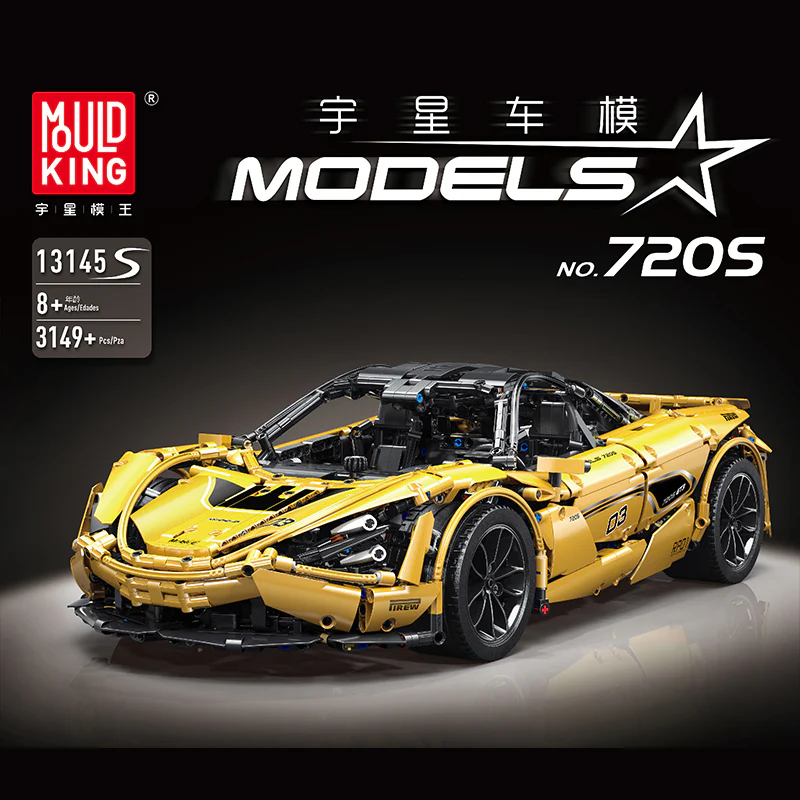Mould King 13145S 1:8 Mclaren 720S - YWOBB