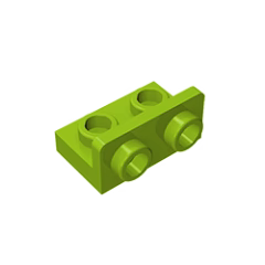 GOBRICKS GDS-643 Bracket 1 x 2 - 1 x 2 Inverted - YWOBB