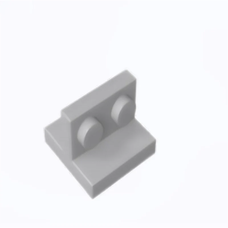 GOBRICKS GDS-90491 Bracket 2 x 2 - 1 x 2 Centered - YWOBB