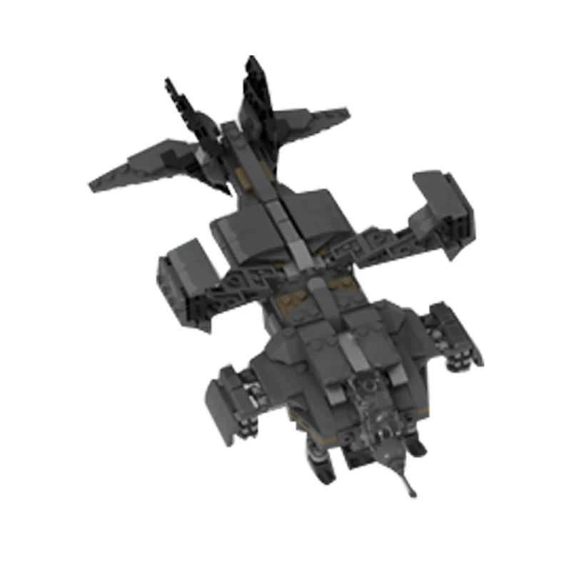 GOBRICKS MOC 128311 Micro Aliens Series PART I : UD-4L Dropship Landing Type - YWOBB