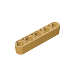 GOBRICKS GDS-664  Liftarm Thick 1 x 5 - YWOBB