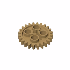 GOBRICKS GDS-1098 Gear 24 Tooth - YWOBB
