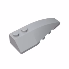 GOBRICKS GDS-745 Wedge 6 x 2 Right - YWOBB