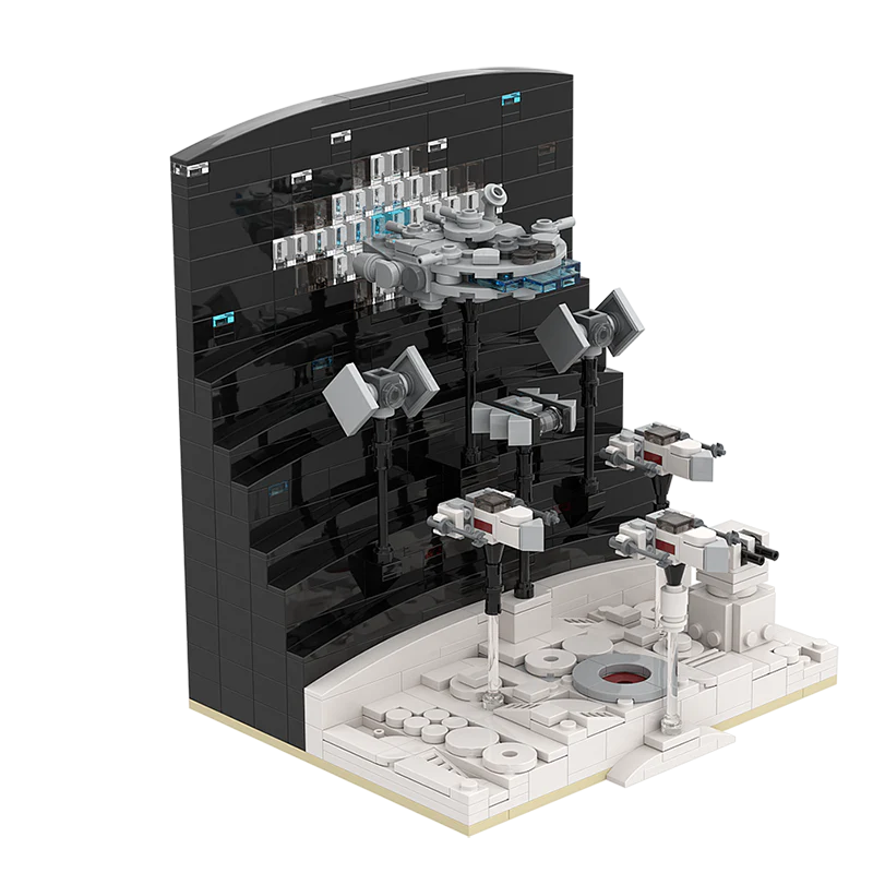 GOBRICKS MOC A0156Y04 Micro Episode IV :BATTLE - YWOBB