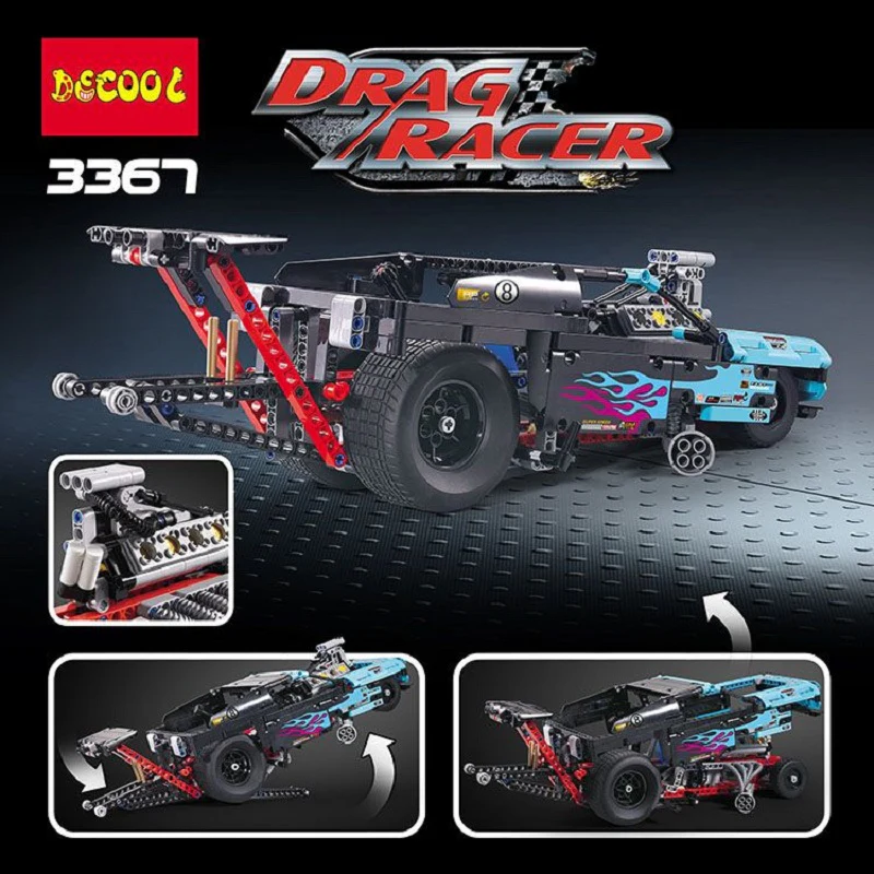 DECOOL 3367 2 In 1 Extreme Cruiser Off Roader - YWOBB