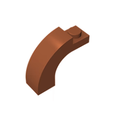 GOBRICKS GDS-719  Arch 1 x 3 x 2 Curved Top - YWOBB