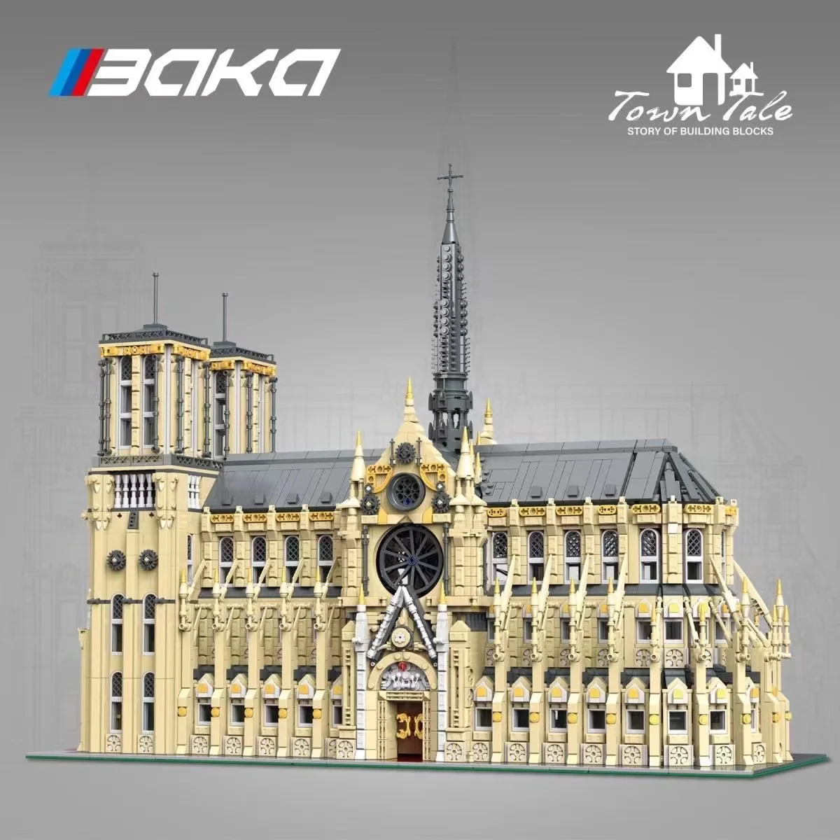 BAKA 33213 Notre Dame de Paris OVP EU Warehouse Version - YWOBB
