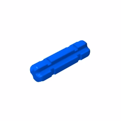 GOBRICKS GDS-580 Axle 2L Notched - YWOBB