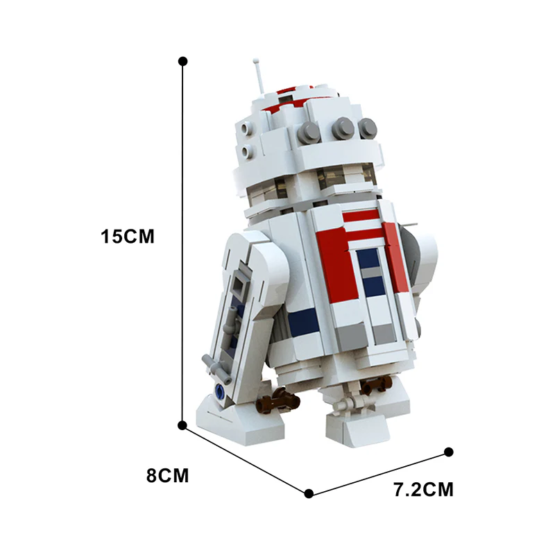 GOBRICKS MOC 7184 Mini UCS R5-D4 - YWOBB