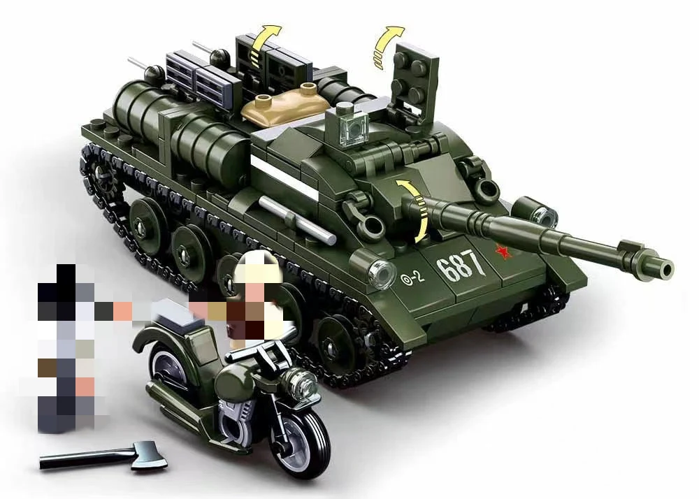 SLUBAN M38-B0687N SU 85 Tank Destroyer - YWOBB