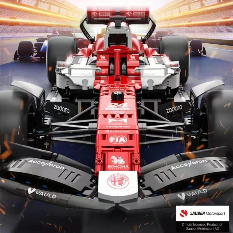 RASTAR 94410 1:8 Alfa Romeo F1 C42 Static Version OVP EU Warehouse Version - YWOBB