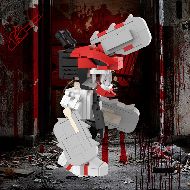 GOBRICKS MOC A0059 chainsaw man - YWOBB