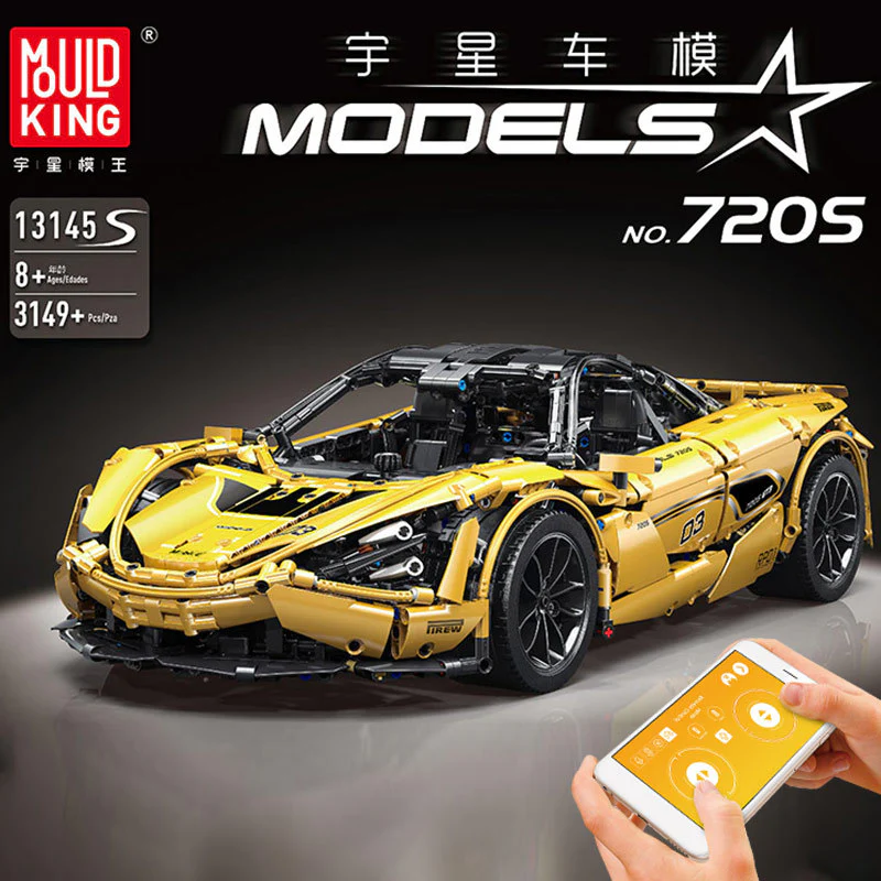 Mould King 13145S 1:8 Mclaren 720S - YWOBB