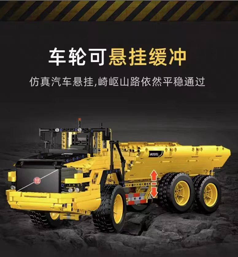 Mould King 17010 RC Engineering Series Dump Truck OVP EU Warehouse Version - YWOBB