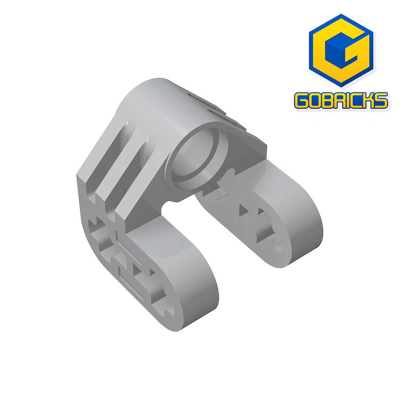 GOBRICKS GDS-1029 Axle and Pin Connector Perpendicular Split - YWOBB