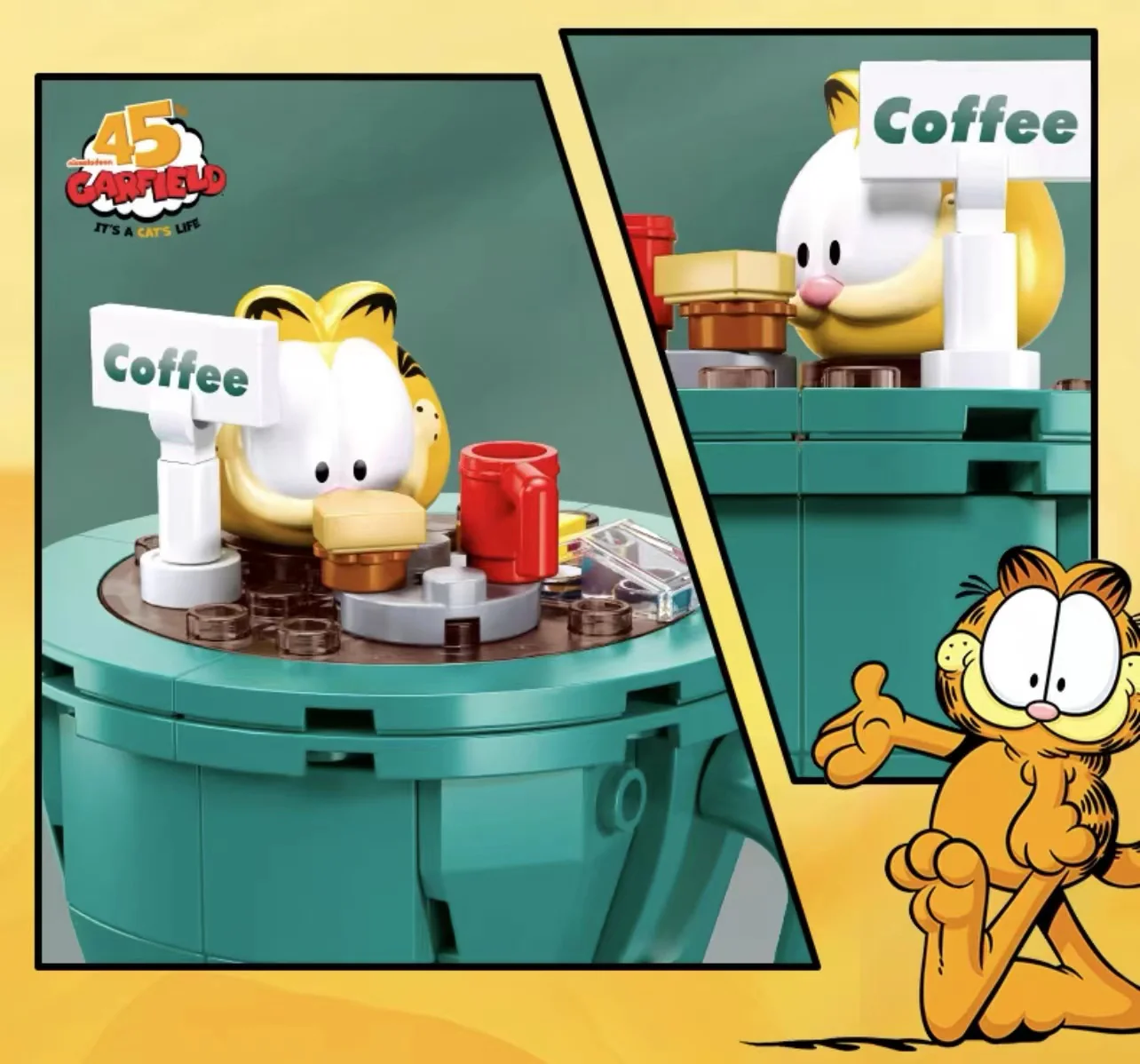 SLUBAN M38-B1221 Garfield 6 in 1 - YWOBB