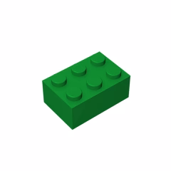 GOBRICKS GDS-541 Brick 2 x 3 - YWOBB