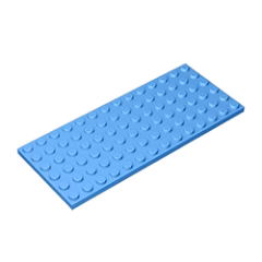 GOBRICKS GDS-527 Plate 6 x 14 - YWOBB