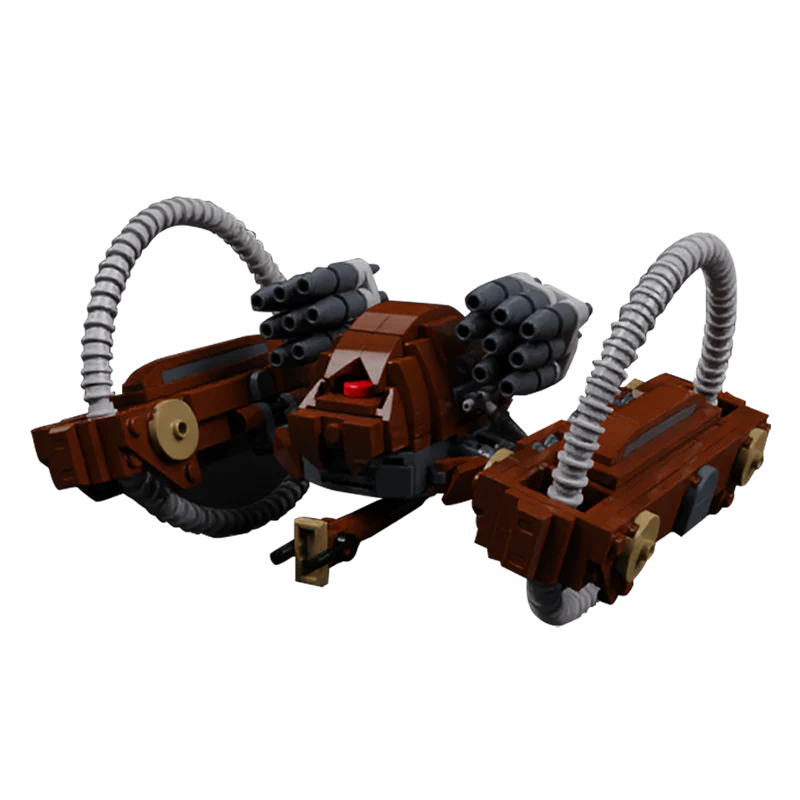 GOBRICKS MOC 139515 Hailfire Droid - YWOBB