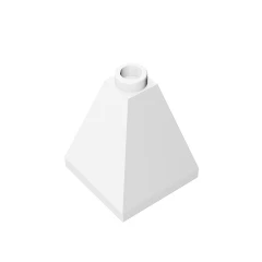 GOBRICKS GDS-982 Slope 75 2 x 2 x 2 Quadruple Convex - Blocked Open Stud or Hollow Stud - YWOBB