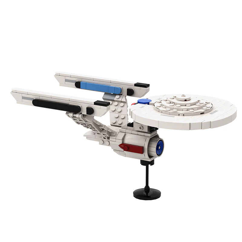 GOBRICKS MOC 105147 Star Trek Enterprise 1701-A - YWOBB