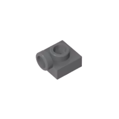 GOBRICKS GDS-2201 Plate Modified 1 x 1 with stud - YWOBB