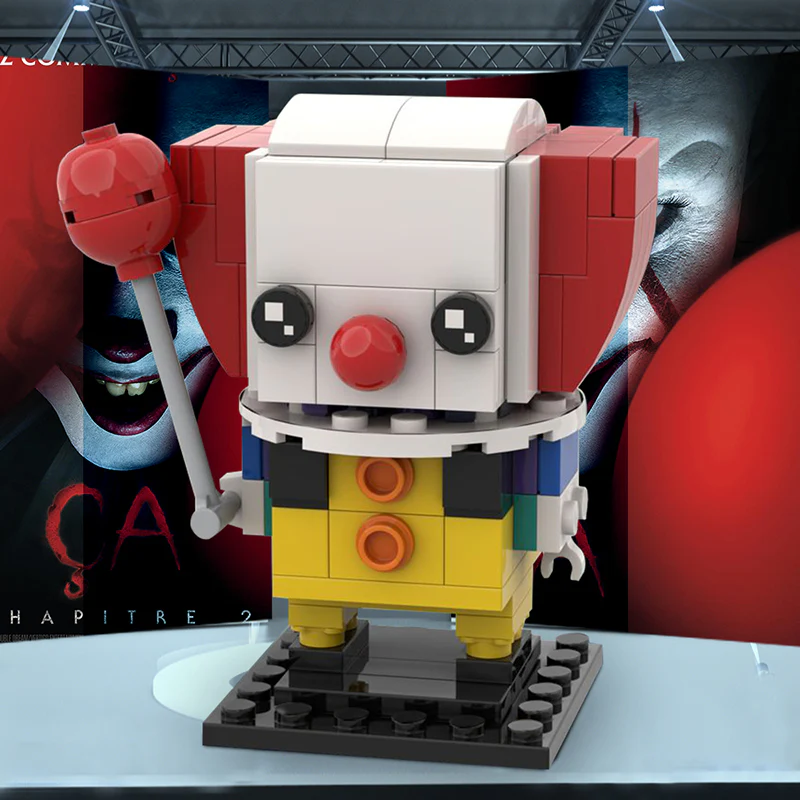 GOBRICKS MOC 30697 It Pennywise Brickheadz - YWOBB