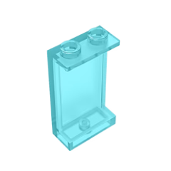 GOBRICKS GDS-781 Panel 1 x 2 x 3 with Side Supports - Hollow Studs - YWOBB