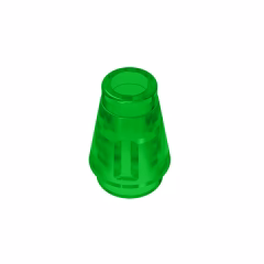 GOBRICKS GDS-606 Cone 1 x 1 without Top Groove - YWOBB