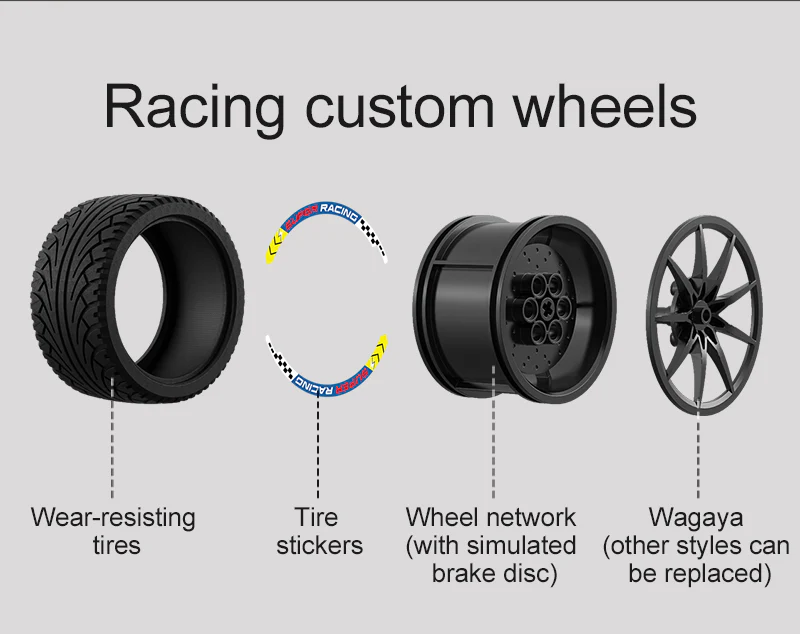 CADA C64004 1:8 City Drift Racing Car - YWOBB