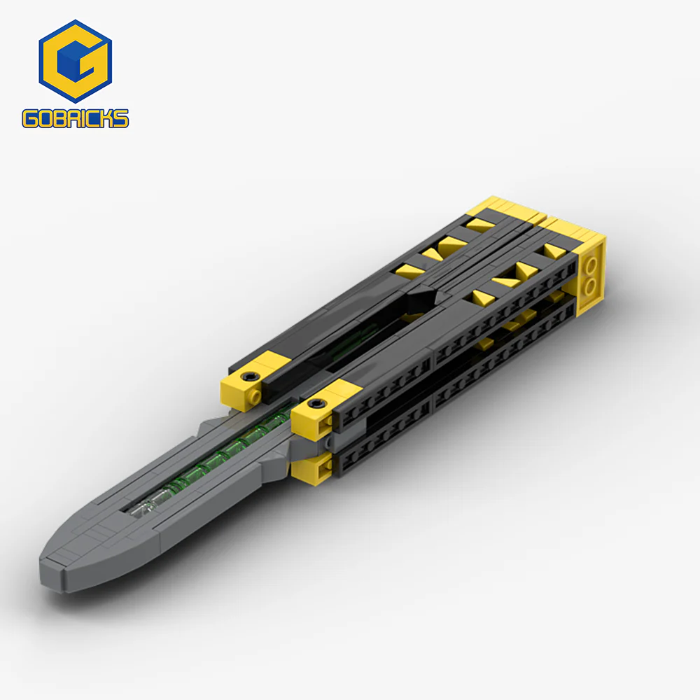 GOBRICKS MOC 127633 Octanes Butterfly Knife - YWOBB