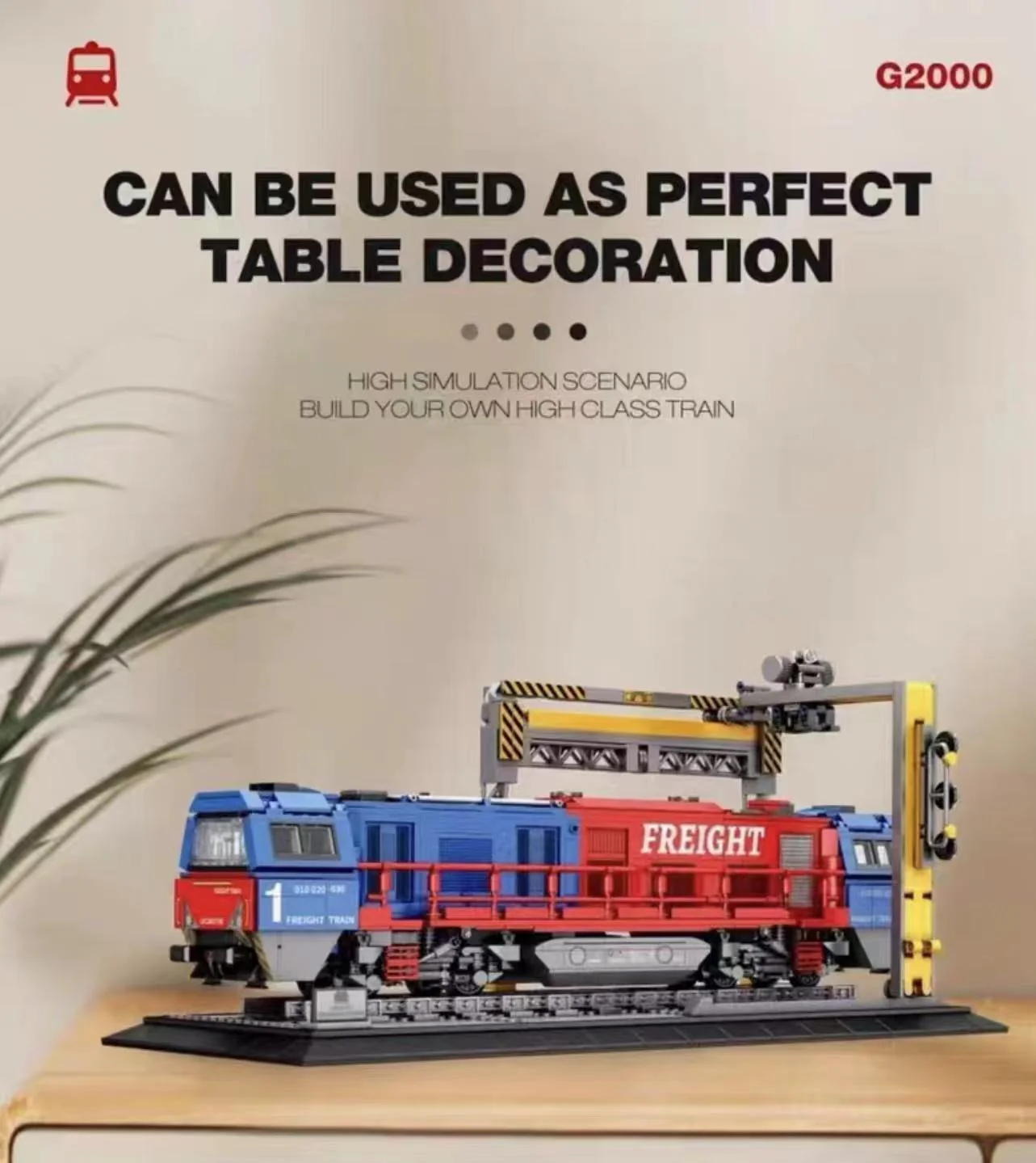 Reobrix 66021 G2000 European Freight Train - YWOBB