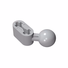 GOBRICKS GDS-1155 Modified Ball Joint Angled 1 x 2 - YWOBB