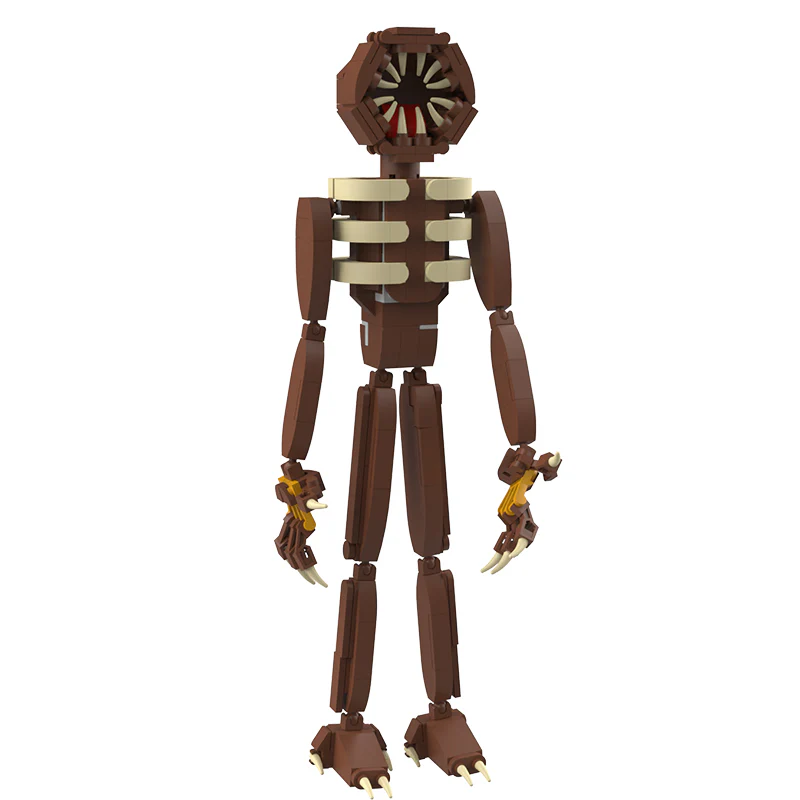 GOBRICKS MOC A0068 Ranbow Friends-brown - YWOBB