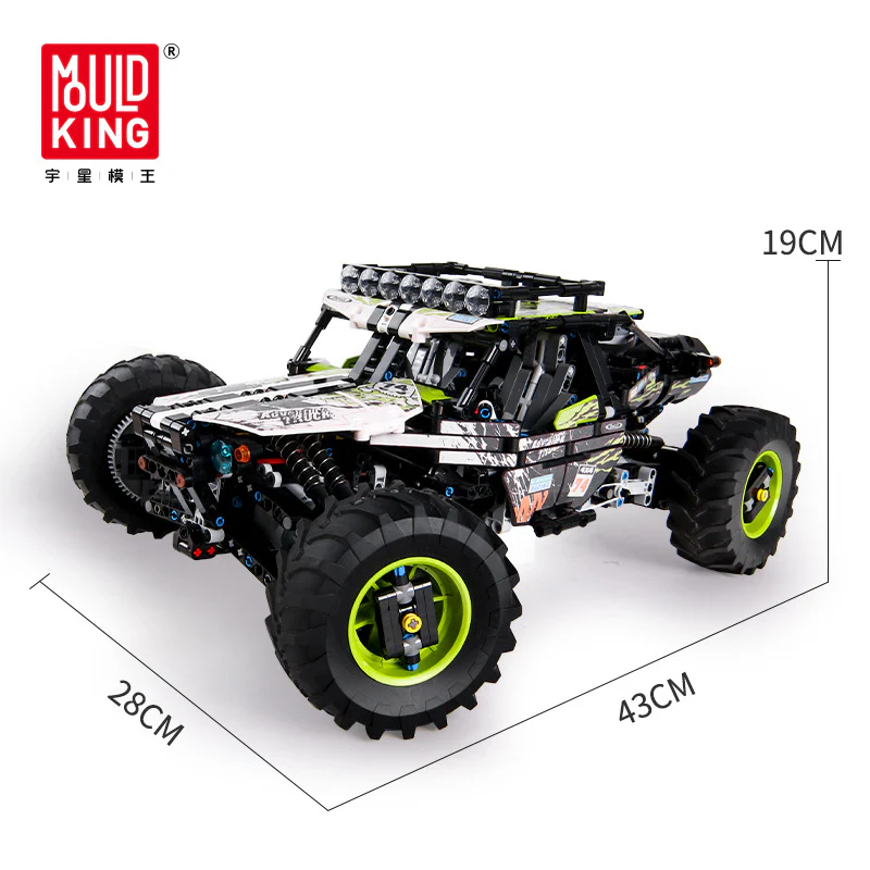 Mould King 18002 Green Hound Buggy - YWOBB