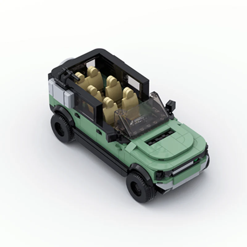 GOBRICKS MOC 84269 Land Rover Defender 110 X P400 - YWOBB